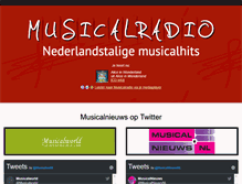 Tablet Screenshot of musicalradio.net